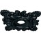 Ekena Millwork Crawley Ceiling Medallion (Canopies up to 6 3/4"), 18"W x 18"H x 3 1/4"ID x 1 1/2"P, Night Shade CM18CRNSF - alternate 3